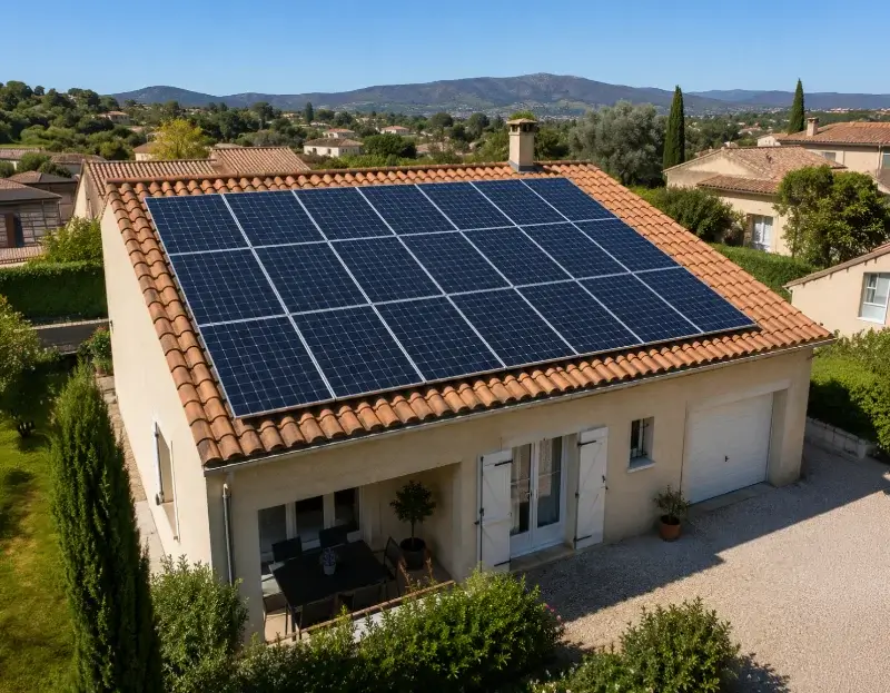 Prime à l'autoconsommation panneaux solaires Châteauneuf-du-Rhône — aide financière de l'État